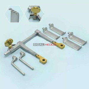 Retractor Cervical Ajustable Caspar con Cuchillas, Instrumento Quirúrgico Manual para Procedimientos de Columna Cervical, Ortopedia - Product Image 5