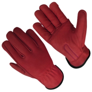 Comfortable Heavy-Duty Cowhide Grain Leather Driving <b>Gloves</b> Industrial Safety Hand Protection Soft Working <b>Gloves</b> - Product Image 3