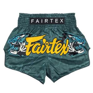 Prix de gros RTS, short de boxe Muay Thai Fair Tex de qualité supérieure, tissu Oxford décontracté, plusieurs couleurs, respirant, extensible, AI-MTS-17 - Product Image 4
