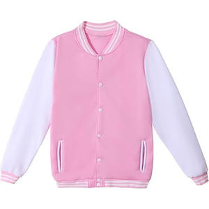 Chaqueta universitaria de béisbol para hombre, últimos diseños con cierre de cremallera, chaqueta tipo Letterman lisa y sencilla, subida por Dress Sports - Product Image 2