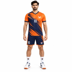 Kits de handball de haute qualité, ensemble maillot et short, tissu respirant et léger, design confortable, adapté à l'entraînement - Product Image 1