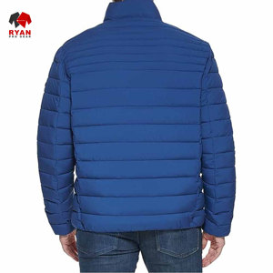 เสื้อแจ็กเก็ตขนเป็ดสำหรับผู้ชายเสื้อแจ็กเก็ตมีซิปดีไซน์ตามสั่งสำหรับผู้ชายปรับแต่งโลโก้ได้ตามต้องการ - Product Image 5