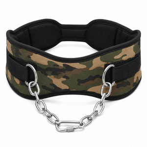 Cinturón de Levantamiento de Pesas de Cuero Vacuno Original Personalizado con Cadena Larga y Resistente, Último Diseño al por Mayor - Product Image 2