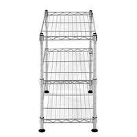 Étagère à vaisselle en acier inoxydable de qualité supérieure, organiseur de rangement de cuisine, étagère métallique multi-niveaux durable pour assiettes et bols, au meilleur prix