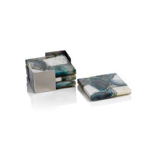 Handmade <b>Marble</b> Resin <b>Coaster</b> - Product Image 2
