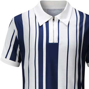 Polo homme slim fit en tissu extensible doux, chemise décontractée élégante pour le bureau, le quotidien et l'été - Product Image 3