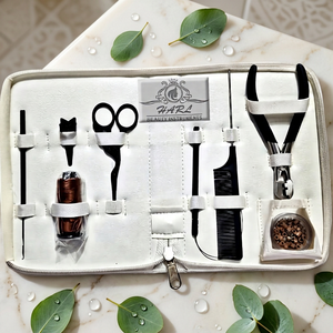 HARL Hair Extension Tool Kit Professional Salon <b>Accessories</b> for Hair Styling with Keratin Bond Removal Plier Scissors And Loop - Product Image 1