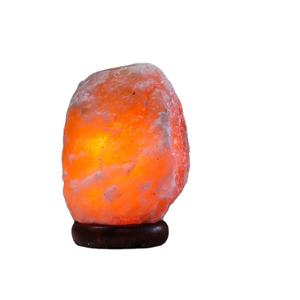 Lámpara de sal del Himalaya de la mejor calidad 1-2KG Lámpara de sal de luz nocturna Rosa natural Estilo Feng Shui tallada a mano - Product Image 1
