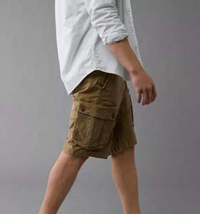 Shorts cargo pour hommes à prix avantageux, qualité supérieure, tendance, respirants, séchage rapide, logo personnalisé, couleurs variées, avec poches. - Product Image 6