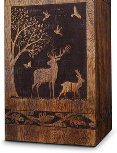 Urnas de Cremación de Madera en Oferta para Hombre y Mujer, Urnas Decorativas, Urnas Funerarias, Urnas Hechas a Mano, Urnas de Entierro a Bajo Precio - Product Image 6