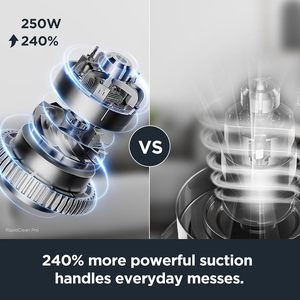 Aspiradora Inalámbrica RapidClean Pro para Pisos Duros, Aspiradora Ligera con Luces LED, Aspiradora de Mano y de Barra Conveniente - Product Image 2