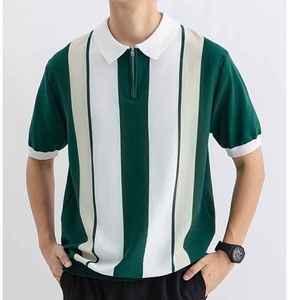 เสื้อยืดคอตตอนคุณภาพสูงสำหรับผู้ชาย ขายส่ง เสื้อทรงสั้นสำหรับฤดูร้อน ไซส์ใหญ่พิเศษ สำหรับออกแบบเป็นเสื้อโปโล สกรีนโลโก้ตามสั่ง สีพื้น - Product Image 6