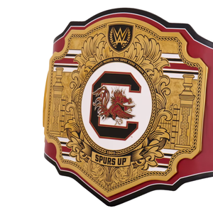 South Carolina Gamecocks Championship Belt Customizable Wrestling Belt High Quality Collectible Sports Title Belt for Fans - Product Image 4