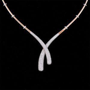 diamond <b>necklace</b> set, astra <b>necklace</b>, dazzling diamond jewelry, luxury <b>necklace</b> set, bridal <b>necklace</b> set, wedding jewelry set - Product Image 6