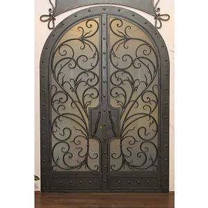 Impresionante arquitectura de puertas de hierro y conjuntos de puertas de seguridad de acero confiables diseñados para mantener su hermosa casa completamente segura. - Product Image 3