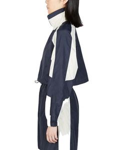 Chaqueta corta de nailon 100% con cremallera ligera de calidad superior, chándales cortavientos deportivos y deportivos informales personalizados para mujer - Product Image 5