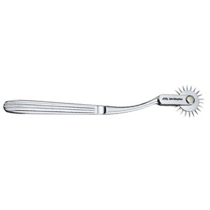 Rotating Spur Stainless Steel Handle Wartenberg Pinwheel Chrome-plated Pinwheel With Precision-machined - Product Image 3