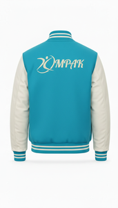 Vêtements de style américain haut de gamme avec doublure matelassée et manches contrastées, vente en gros, style américain original - Product Image 3