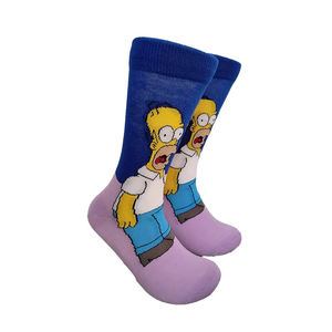 <b>Cartoon</b> Character Crew <b>Socks</b> Novelty Funny Print <b>Socks</b> for Men Women Casual Gift <b>Socks</b> - Product Image 6