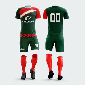 Custom Logo High Quality Printed Soccer Jersey <b>Shorts</b> Set Unisex 100% <b>Polyester</b> OEM Service Wholesale High Quality Uniform - Product Image 2