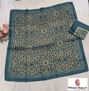 Luxury Satin <b>Scarf</b> Fabric Custom Printed Design OEM ODM Manufacturer With Private Label For Fashion Branding Promotion - Product Image 6