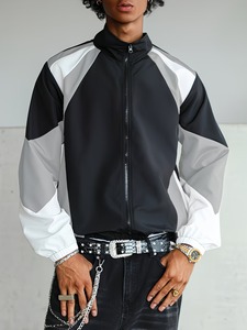 Custom OEM ODM Windbreaker <b>Jacket</b> Manufacturer <b>Men's</b> Outdoor Performance <b>Jacket</b> Polyester Nylon Private Label Custom Logo - Product Image 6