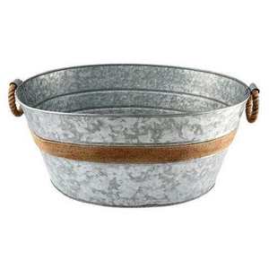 Handmade Galvanize Metal <b>Planer</b> For Home Garden Outdoor Decor Use - Product Image 1