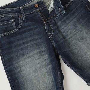 Shorts de Mezclilla para Hombre, Estilo Urbano Contemporáneo, Tela Suave Lavada, Comodidad Durante Todo el Día - Product Image 6