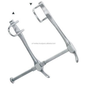 Porte-aiguille manuel réutilisable en acier inoxydable de qualité supérieure A-1 VERITAS Gosset 10 cm pour rétracteur chirurgical abdominal - Product Image 4