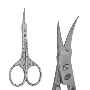 Tijeras para Cutículas de Alta Calidad, Serie Tower Point Tip Spotted, Herramientas de Manicura para Niños, Tijeras de Plástico Stahlmann - Product Image 4