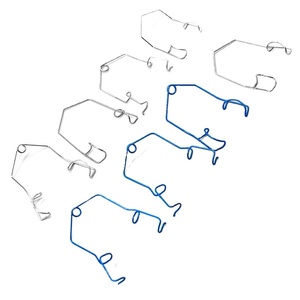 Retractor Quirúrgico Oftálmico Manual de Un Solo Uso, Espéculo Cerrado con Alambre, Hecho de Acero y Titanio - Product Image 1