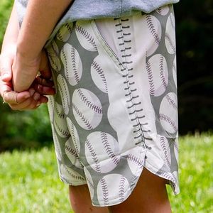 Shorts d'uniforme de baseball personnalisés pour équipe, taille mi-haute, en maille, écologiques, séchage rapide, respirants, personnalisation OEM ODM - Product Image 4