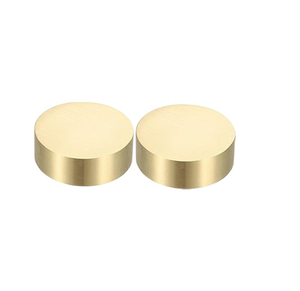 Solid Brass Rounded Paper Weight Showpiece and Paperweight Traditional Style Home Office <b>Table</b> Decor Gift At Good Price - Product Image 1