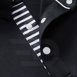 Camiseta Polo de Algodón para Hombre, Casual, Manga Corta, Transpirable, Estilo Liso, Proveedor Mayorista - Product Image 6