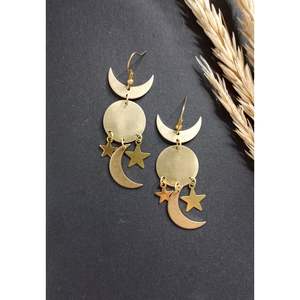 Collection exclusive de bijoux de mode en cristal écologiques, faits à la main, de qualité supérieure, en cuivre et laiton durable, pour les fêtes - Product Image 1