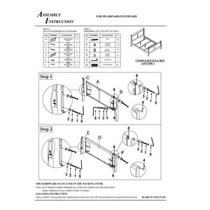 Letto a slitta matrimoniale in legno massello bianco Luigi Filippo, elegante set di mobili per camera da letto - Product Image 4
