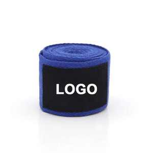 Wholesale Eco-friendly Cotton Boxing Hand Wraps Custom Logo Customized Color Sizes for Muay - Product Image 2