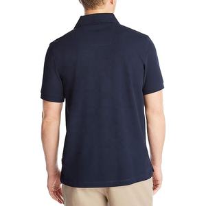 Chemises polo en piqué tricoté à manches courtes décontractées d'été, impression de logo personnalisée, broderie, chemises polo pour hommes - Product Image 2