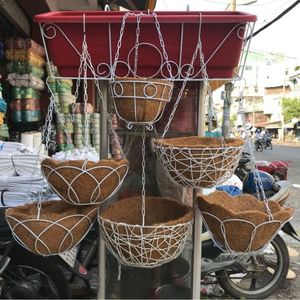 Pot suspendu en fibre de coco MOST WANTED 2026 – Jardinière en coque de noix de coco pour la culture de fleurs et la décoration intérieure, respirante et régulatrice d'humidité - Product Image 3