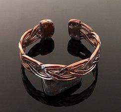 Bracelets magnétiques en cuivre artisanal - Product Image 3