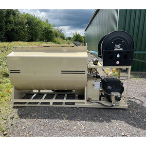 Machine de pulvérisation de semences multifonctionnelle avec réservoir de mélange hydraulique pour l'aménagement paysager - Product Image 2