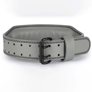 Ceinture de musculation professionnelle en cuir véritable, robuste, pour l'entraînement de force - Product Image 4
