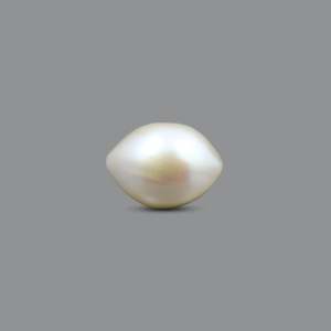 Natural Ruby Opal Keshi Pearl Loose Gemstone 12.8 Carat Oval Cut for Fine Jewelry - Product Image 3