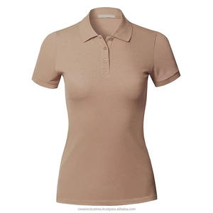 T-shirts personnalisés brodés pour femmes, 100 % coton tricoté, séchage rapide, respirant, pour équipes sportives et golf - Product Image 4