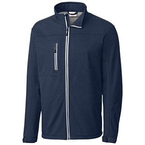 Veste d'hiver softshell pour homme avec logo brodé, respirante, coupe-vent, imperméable, doublée de polaire, pour le camping et la randonnée en plein air - Product Image 1