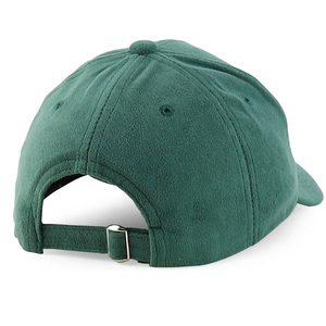 Casquette de baseball verte à 6 panneaux unisexe, ajustée, en coton, couleur unie, style décontracté, taille réglable pour adultes - Product Image 3