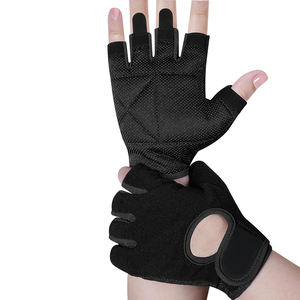 Guantes de Entrenamiento de Cuero para Hombre y Mujer, Diseño Transpirable de Medio Dedo, Ligeros, Unisex, para Levantamiento de Pesas - Product Image 2