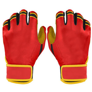 Gants d'entraînement de softball de haute qualité, nouveau design et couleurs, meilleurs gants de frappe en cuir pour adultes et jeunes. - Product Image 1
