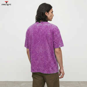 Nouveau produit mode, vêtements décontractés confortables, tissu 100% coton, t-shirt homme, designs de logo personnalisés, t-shirt pour homme, fabriqué au Pakistan - Product Image 2