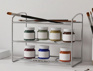 Estante para Bebidas de 3 Niveles, Acero Inoxidable, Color Plateado, Acabado Pulido, Minimalista, Multiusos, Organizador de Almacenamiento para Cocina - Product Image 5